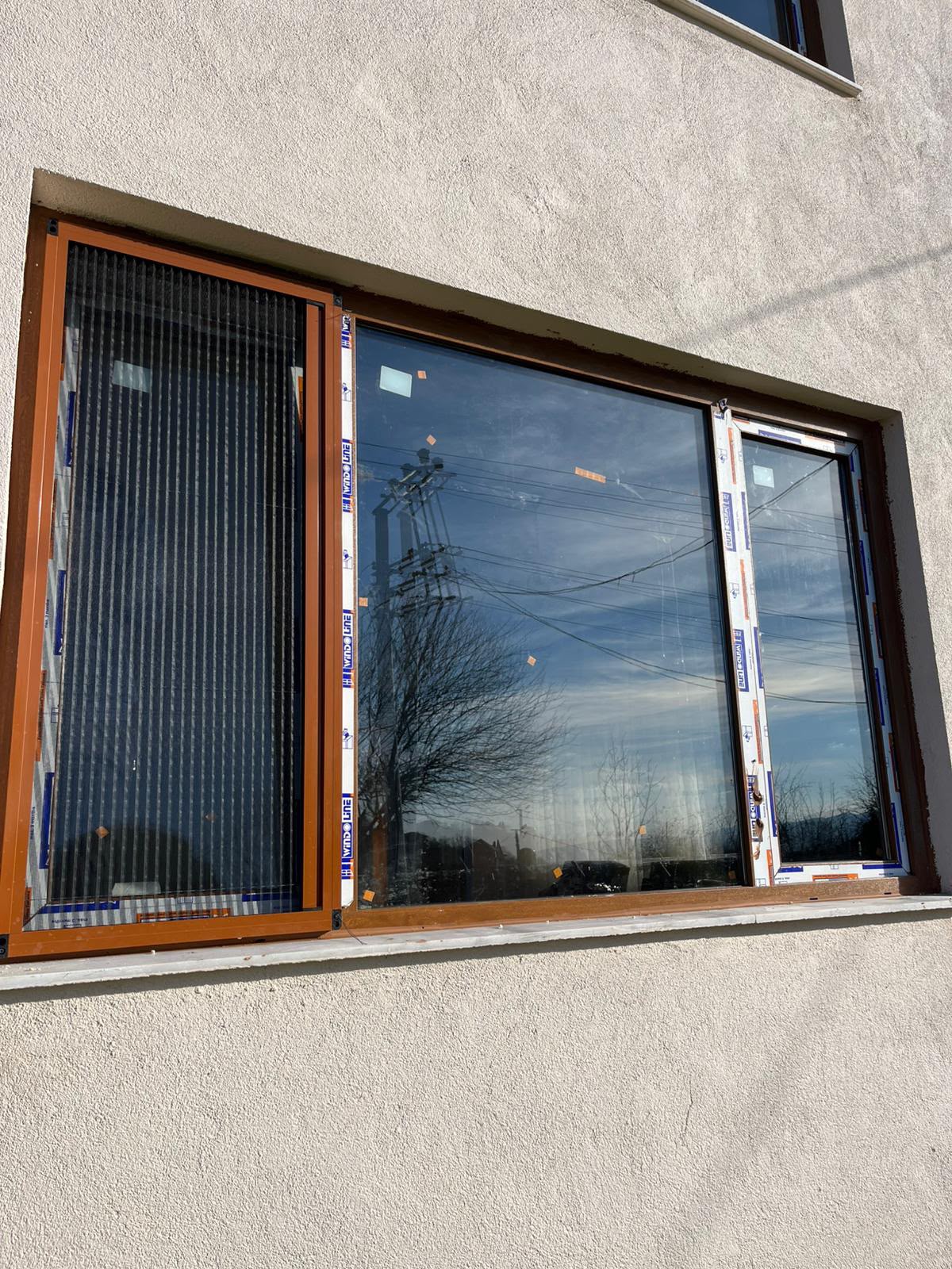 Beykoz Ahşap Desenli PVC Pencere Uygulaması