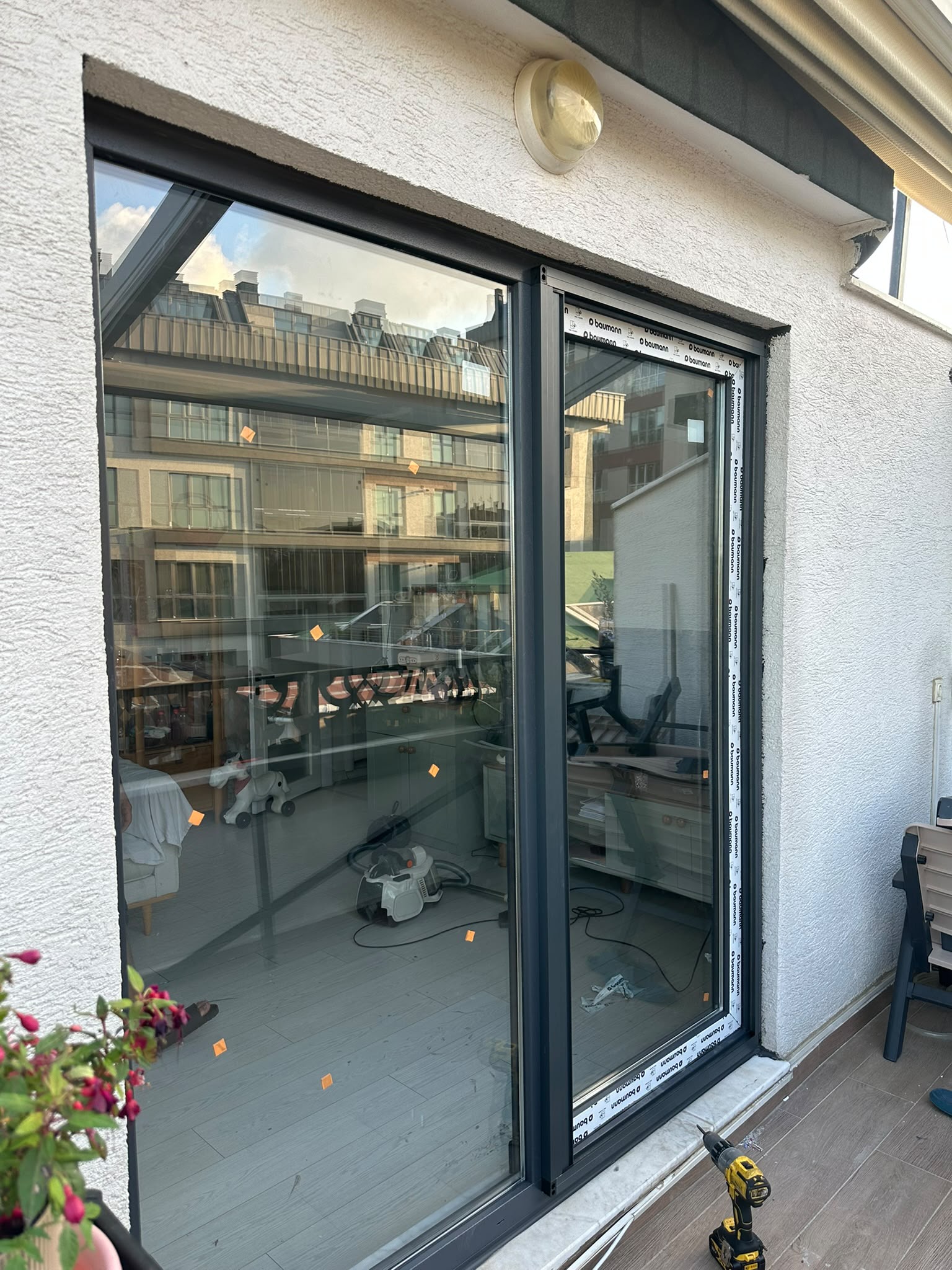 Çekmeköy Antrasit PVC Doğrama Uygulaması